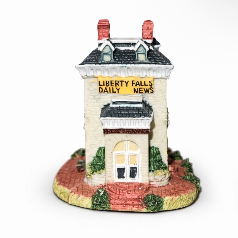 Liberty Falls Daily News Miniature Building